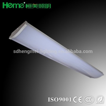 Warehouse 1200mm LED chip line vapour proof surface mounted lighting fixture