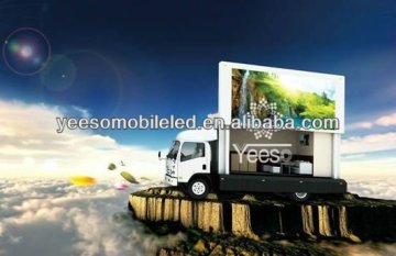 201 3Hot!!! YES-V8 Outdoor Advertising Mobile LED Vehicle,LED Truck,LED Trailer,Scrolling Light Box