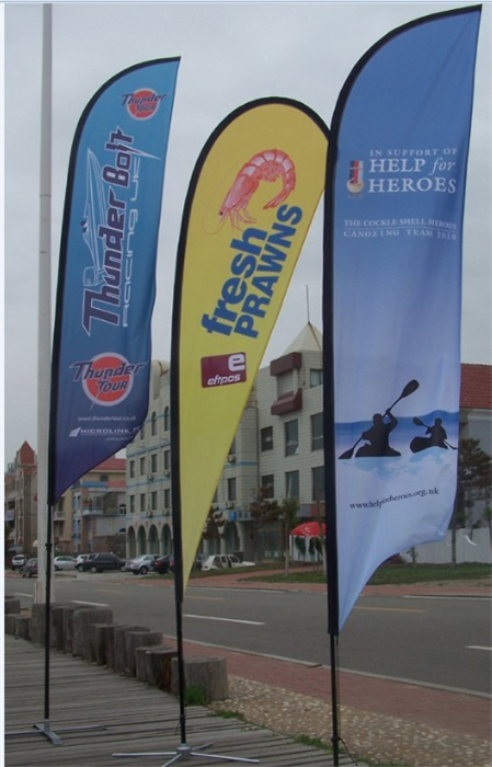 beach flags