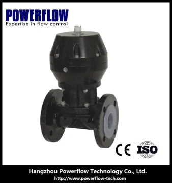 pneumatic PVDF diaphragm control valve