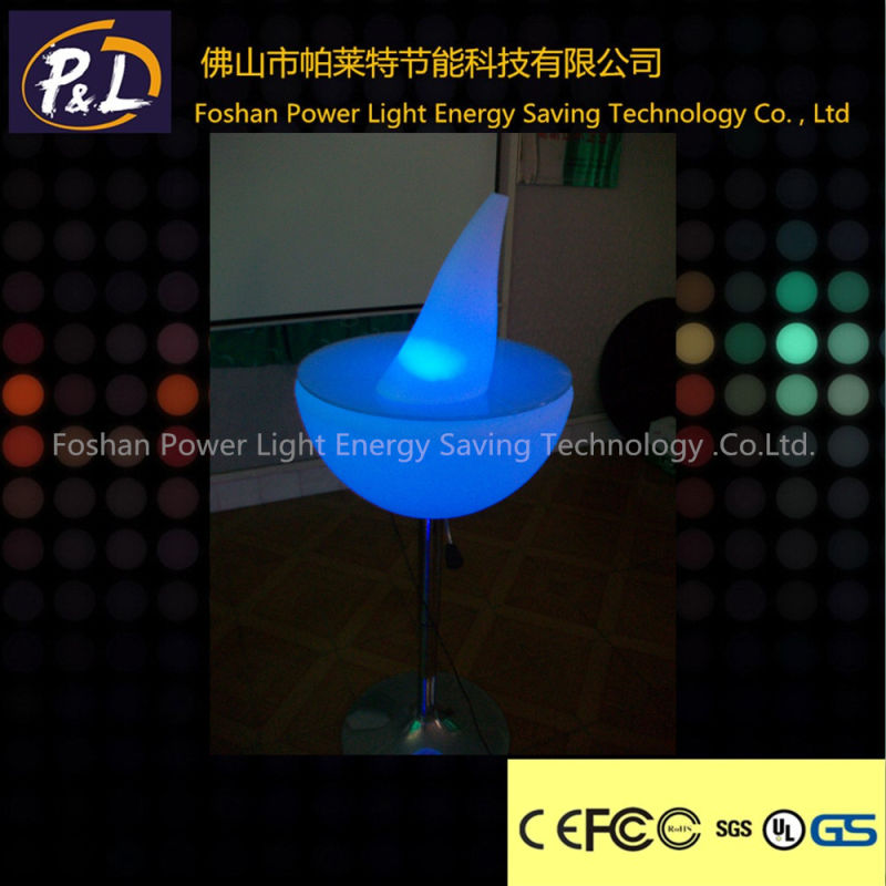 Decorative Conic Colorful LED Table Egg Lamp