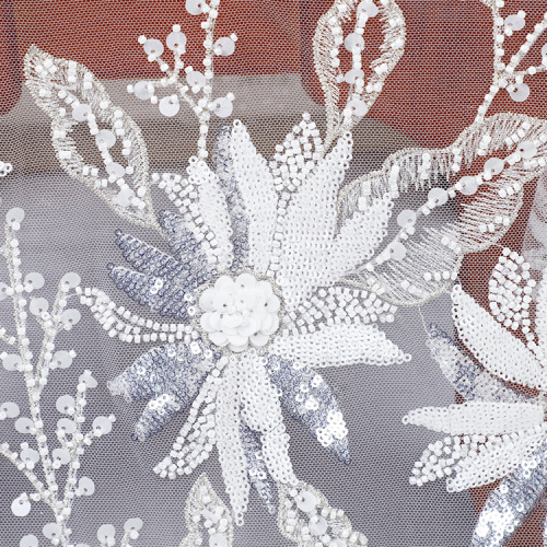 3d embroidery lace fabric