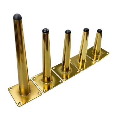Steel Tapered Furniture Legs: Metal Pipe Processing for Modern Sofa and Table Feet