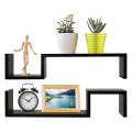 Set Of 2 Home Decor Wall Mounted Shelves