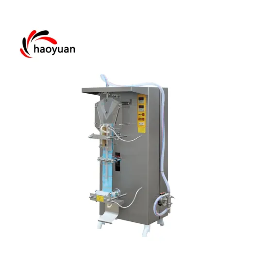  SJ-1000 Haoyuan Automatic Pure Water Sachet Machine - 25bags/min Packaging
