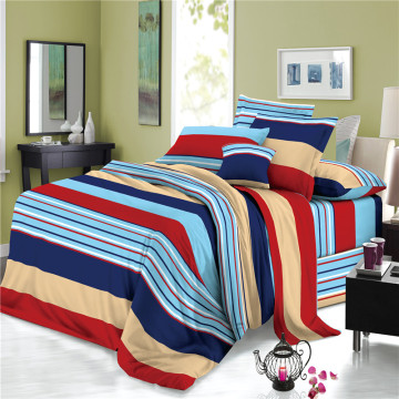 Home Breathable Polyester Disperse Striped Print Fabric