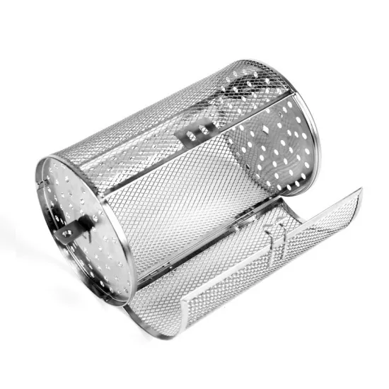 Professional Grade Grilling Basket: Durable Stainless Steel for Exceptional BBQs - Ideal for Commercial and Outdoor Grilling