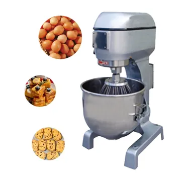 Commercial Dough Kneading Machine - 60L/80L Planetary Mixer for Cakes and Baking