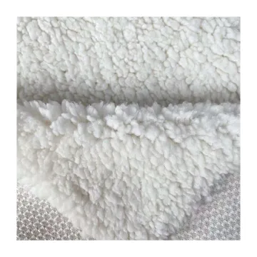 Delantex Wholesale: 100% Polyester Fleece Sherpa Fabric - Ideal for Blanket, Warm Jackets, and Lining