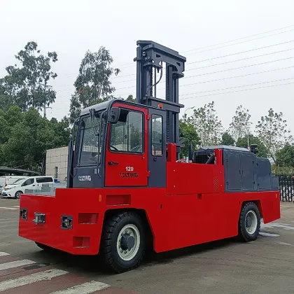 High-Quality 12 Ton Combilift Side Loader Forklift with Hydraulic Gearbox - China Brand Container Forklift