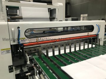 Kraftpapier rol naar vellen kruissnijmachine