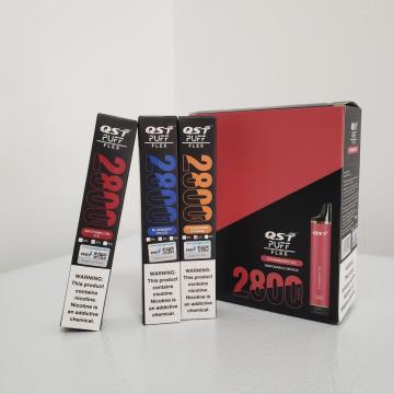 QST 퍼프 플렉스 2800 퍼프 일회용 ecigarette Australia