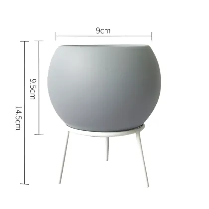 Nordic Iron Art Meaty Flower Pot Vase