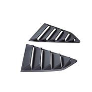 Black Plastic Quarter Window Louver for Chevrolet Camaro 2016-2021