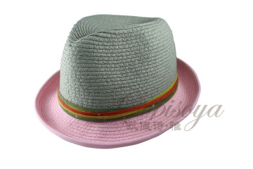 2015 Fashion hat Handmade straw hat lady hat woman hat beach hat