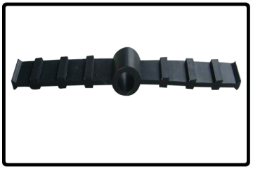 NR black rubber waterstop used at concrete