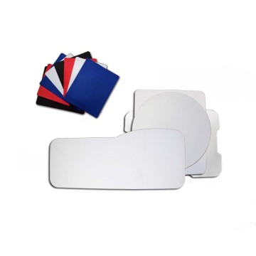 Custom Anime Shaped Sublimation Leather Mousepad