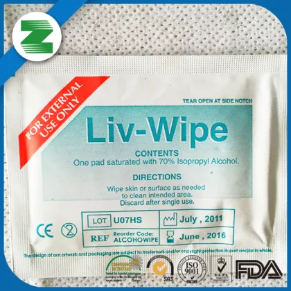 18gsm PP nonwoven fabric with medical disinfectant wet wipes