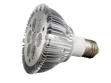 7x1W E27 lamp base par30 led spotlight