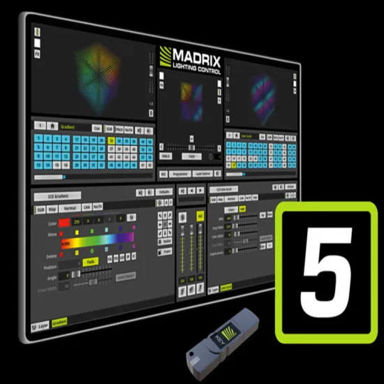 Newest Madrix 5 Software for Lighting Control