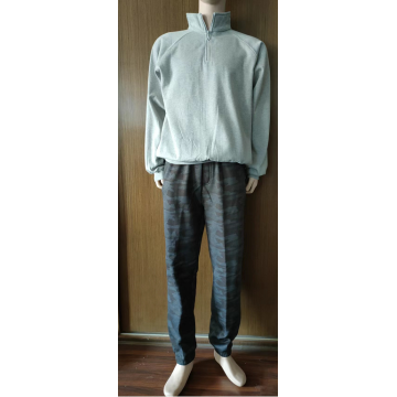 100% Polyester Fleece Track Pants Bonded Sherpa