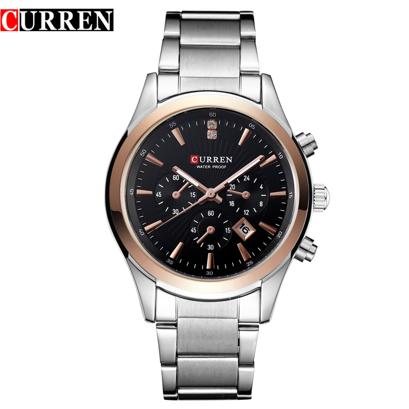 Stainless Steel Luxury Brand Business Watches Men Stainless Steel Luxury Brand Business Watches Men