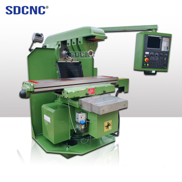XK6132 Τύπος γόνατος Υψηλή ακρίβεια CNC Οριζόντια μηχανή άλεσης για κοπή μετάλλων