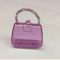 Plastic mini handbag shaped storage box