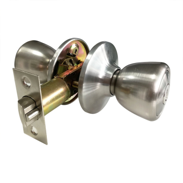 Round Ball Handle Knob Lock Set for Door Locks