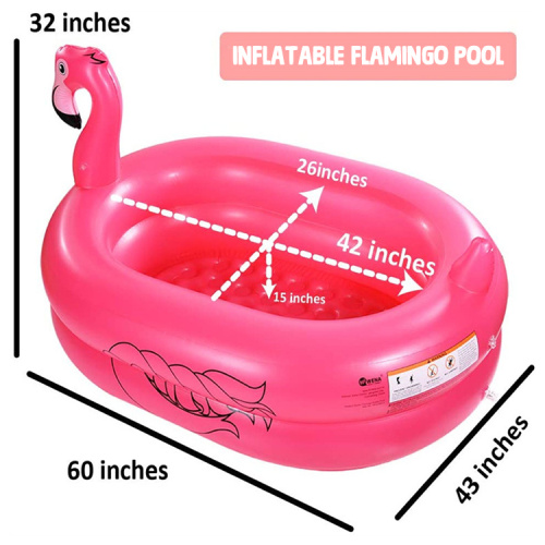 Inflatable Pink Flamingo Children's Swimming Pool kids pool