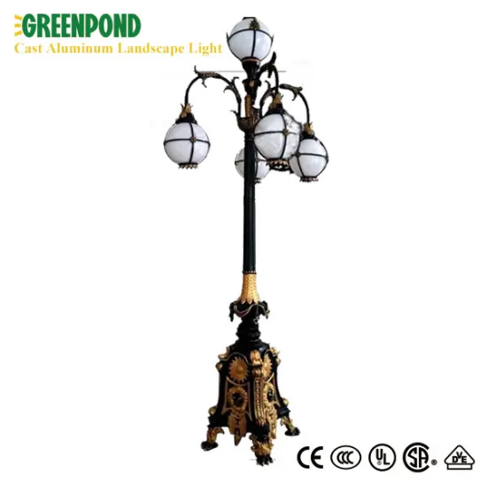 24W Bright Porch Landscape Pillar Aluminum Light