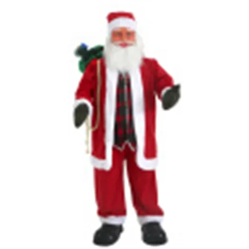 Standing Santa Claus Ornaments Statue Collection Christmas