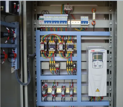 Automatic ABB frequency control cabinet
