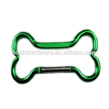 Fashion High Quality Metal Bone Shape Carabiner