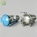 Máquina vaporizadora de fios têxteis