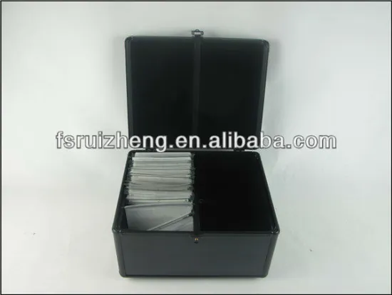 Black diamond pattern surface cheap CD case RZ-C146