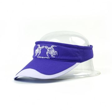 Wholesale Summer Outdoor Unisex Cool Cotton Embroidery Logo Sports Sun Visor Cap