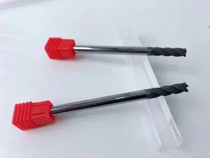 Carbide End mill cutting tools for graphite machining