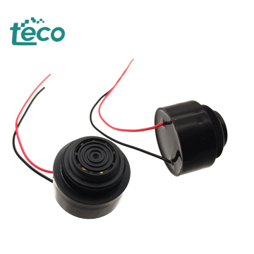 Piezoelectric DC Lead Piezo Buzzer Sounder: 3-24V, 85dB - High-Power Alert Solution