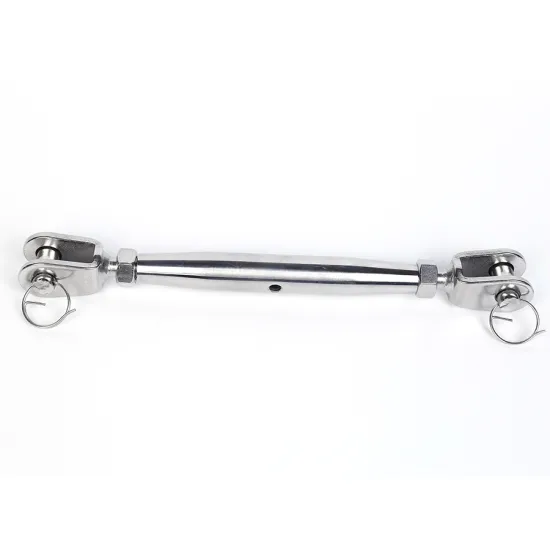 Marine stainless steel closed turnbuckle fasteners