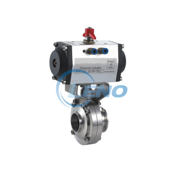 Stainless Steel 304 Water Flow Control Butterfly Valve with Electric Actuator