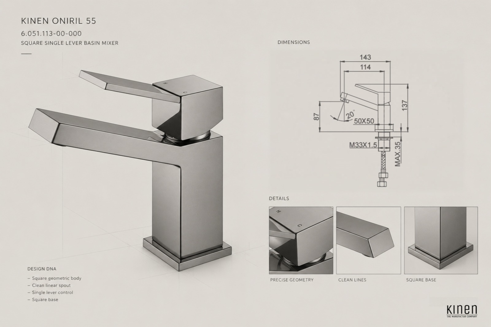 Single Lever Basin Mixer
