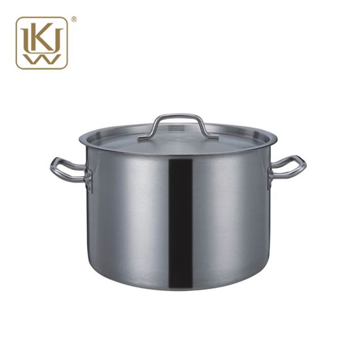 Pot de stock de acero inoxidable de 100L con toque