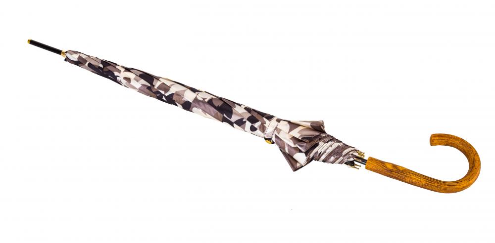 Floral Stick Umbrella For Ladies