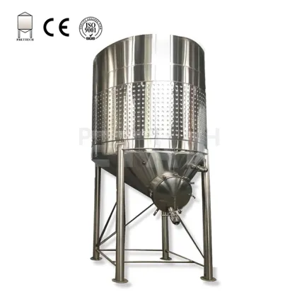 Pretank Stainless Steel Wine Fermentation Tanks for Winery Equipment