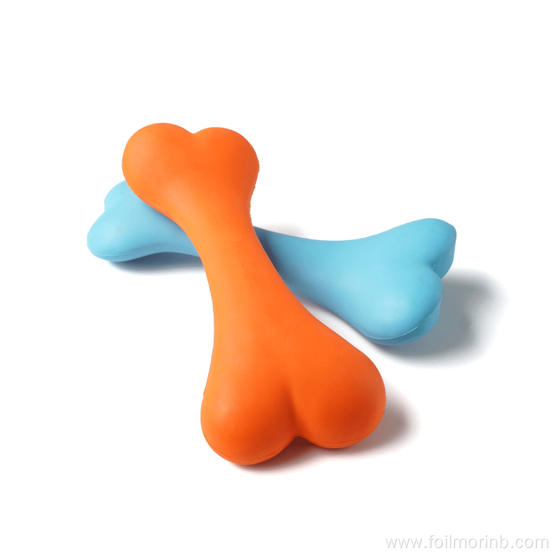 Durable Bone Shaped Beef Flavor Dog Chew Toys