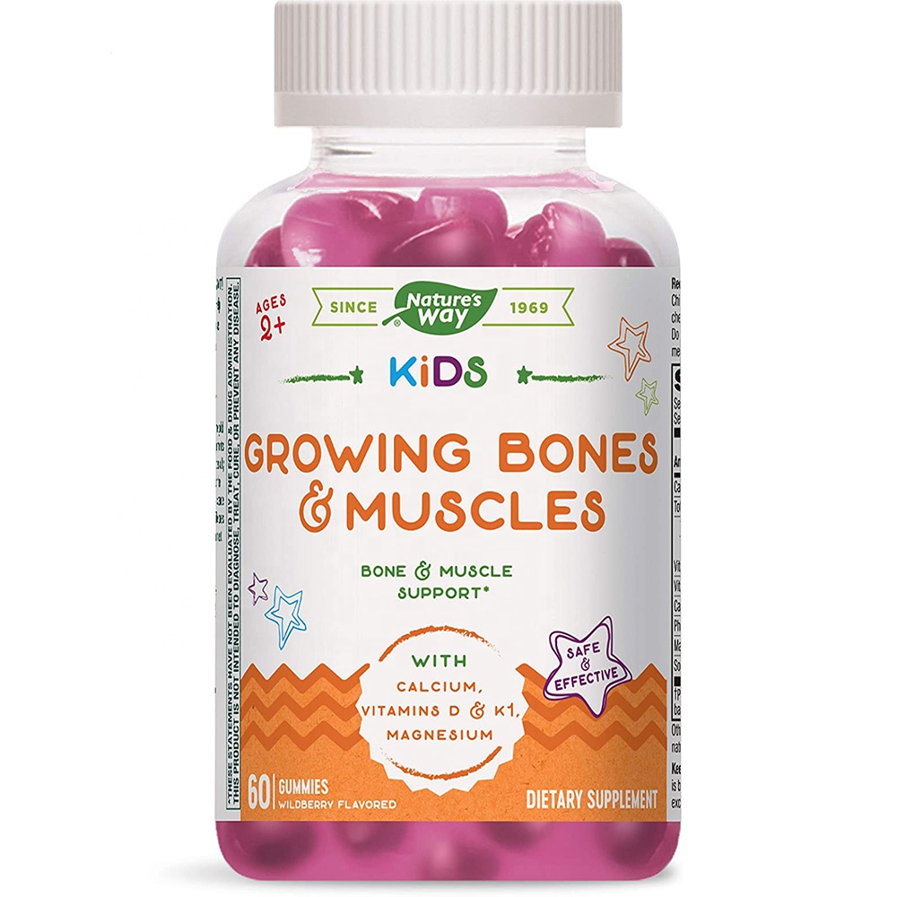 Gummies en calcium d os et musculaire pour enfants