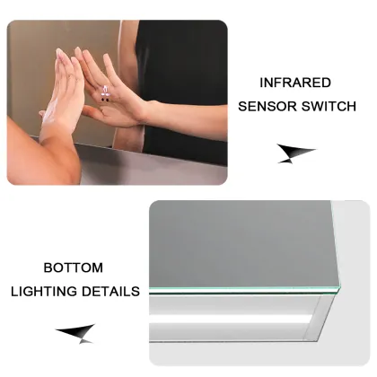 Wall Mounted Bathroom Cabinet with lights