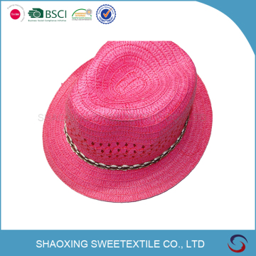 Paper women panama fashion straw hat