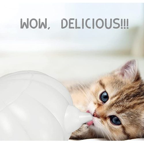 Pet Milk Feeding Bowl Silicone Husdjur Mjölkmatare
